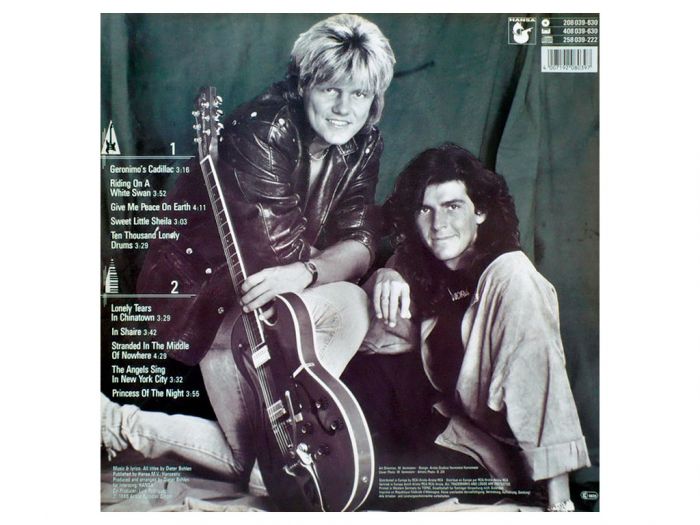 Виниловая пластинка MODERN TALKING ‎– In The Middle Of Nowhere ‎– The 4th Album, 1986 (LP)