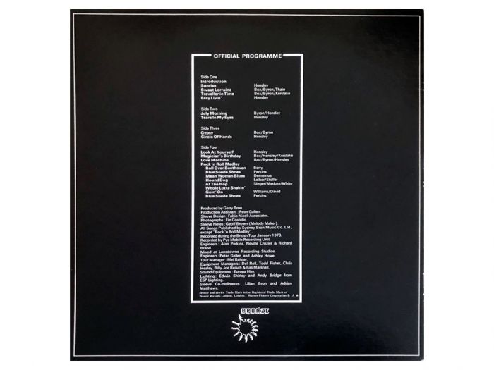 Виниловая пластинка URIAH HEEP ‎– Uriah Heep Live, 1973/1975 (2LP)