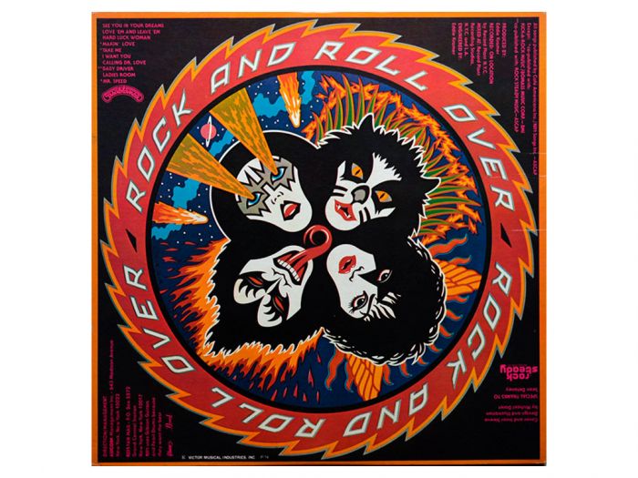 Виниловая пластинка KISS – Rock And Roll Over, 1976 (LP)