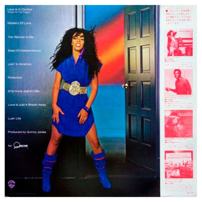 Виниловая пластинка DONNA SUMMER ‎– Donna Summer, 1982 (LP)