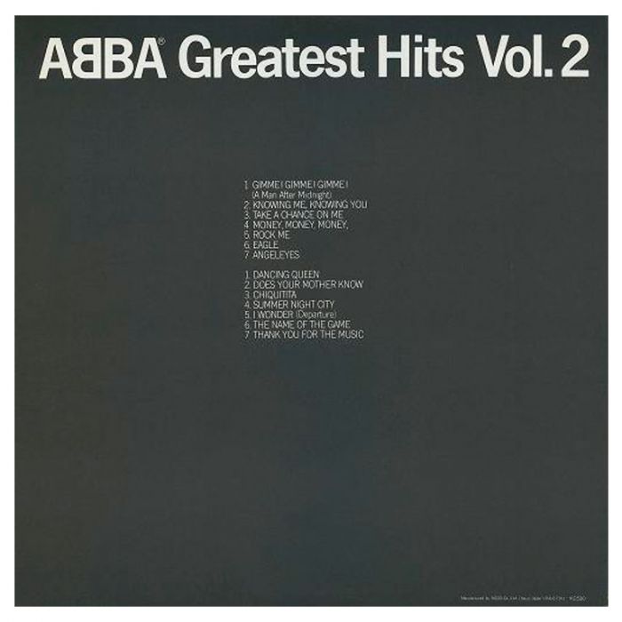 Виниловая пластинка ABBA ‎– Greatest Hits Vol. 2, 1979 (LP)