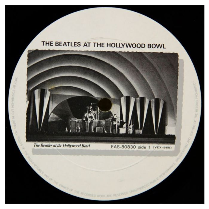 Виниловая пластинка THE BEATLES ‎– The Beatles At The Hollywood Bowl, 1977 (LP)