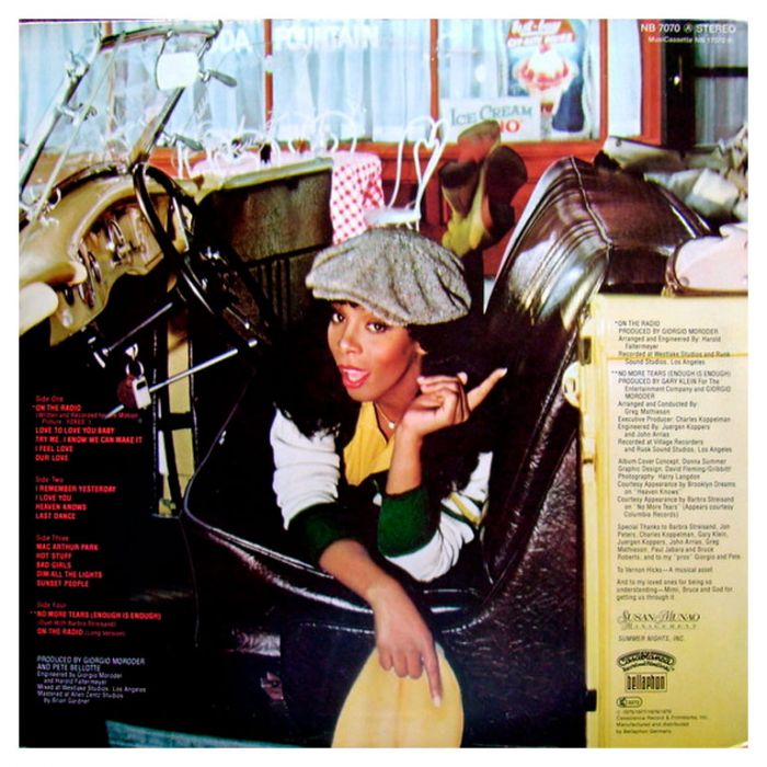 Виниловая пластинка DONNA SUMMER ‎– On The Radio - Greatest Hits Volumes I & II, 1979 (2LP)