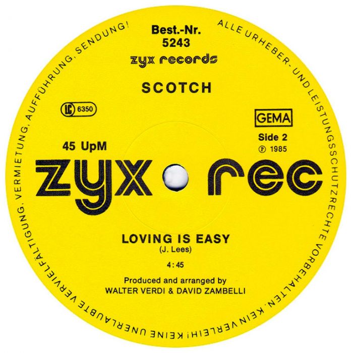 Виниловая пластинка SCOTCH – Take Me Up, 1985 (EP, Maxi-Single)