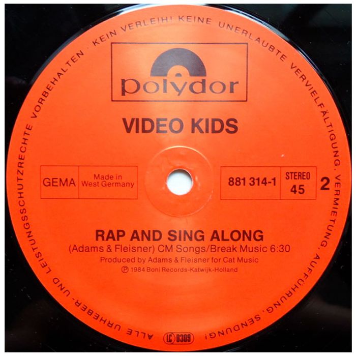 Виниловая пластинка VIDEO KIDS – Woodpeckers From Space, 1984 (EP, Maxi-Single)