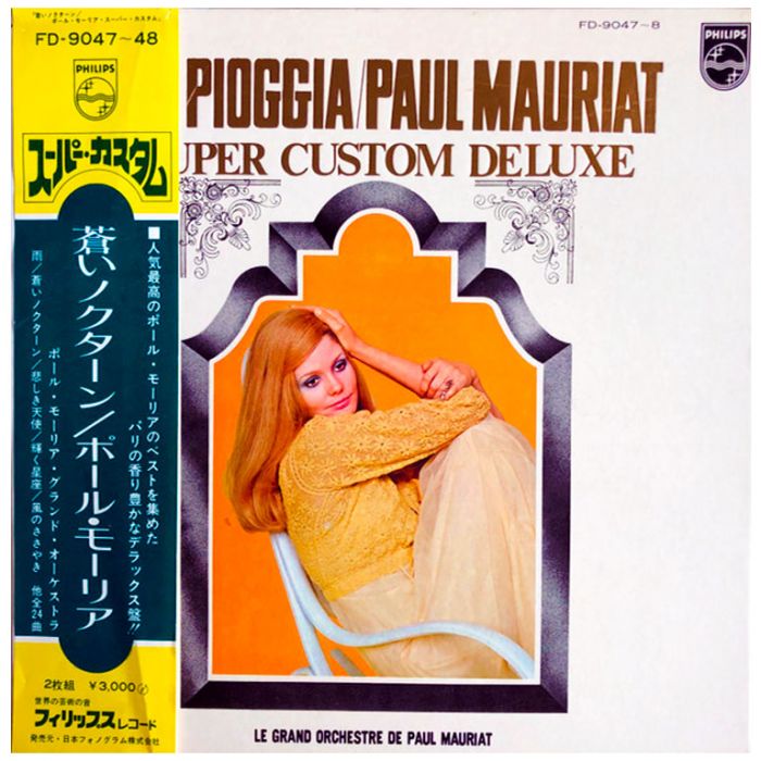 Виниловая пластинка PAUL MAURIAT - La Pioggia - Super Custom Deluxe - Le Grand Orchestre De Paul Mauriat, 1970 (2LP)