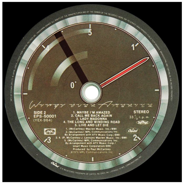 Виниловая пластинка WINGS – Wings Over America, 1976 (3LP)