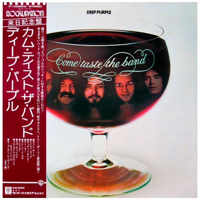 Виниловая пластинка DEEP PURPLE ‎– Come Taste The Band, 1975 (LP)