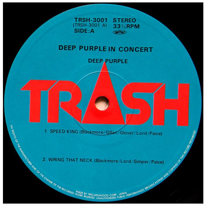 Виниловая пластинка DEEP PURPLE ‎– Deep Purple In Concert, 1980 (2LP)