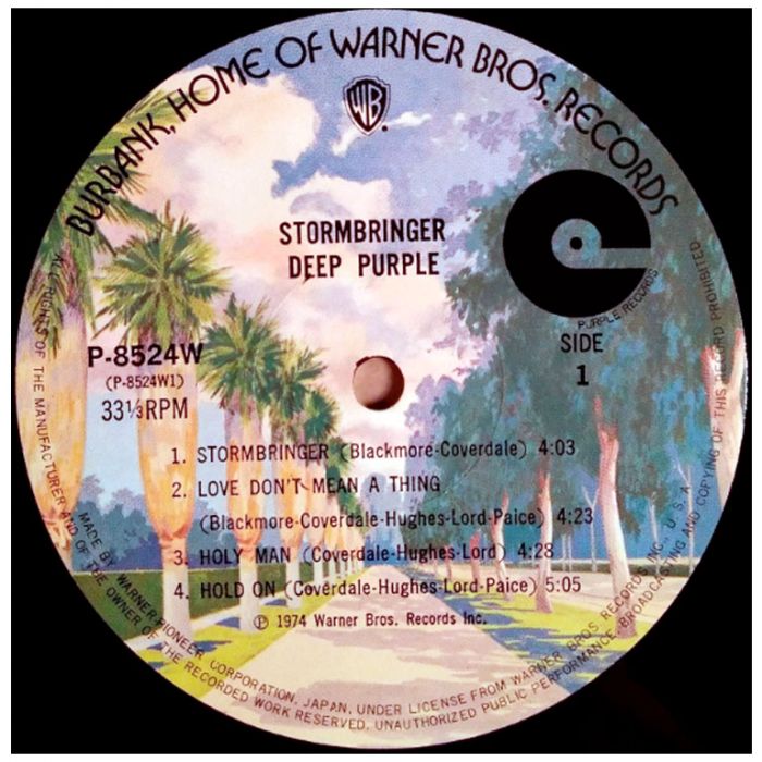Виниловая пластинка DEEP PURPLE ‎– Stormbringer, 1974 (LP)