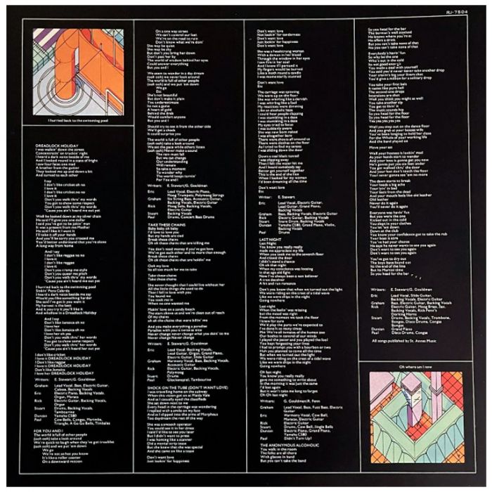 Виниловая пластинка 10CC ‎– Bloody Tourists, 1978 (LP)