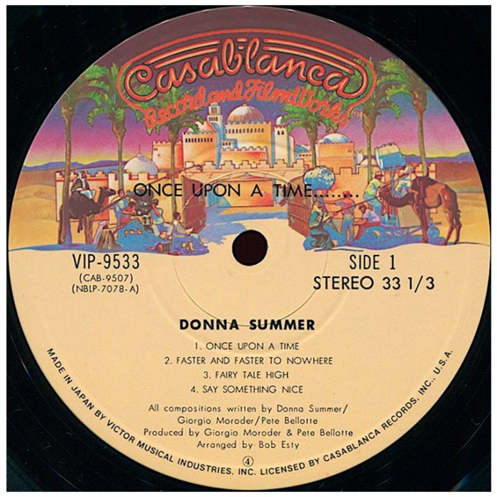 Виниловая пластинка DONNA SUMMER ‎– Once Upon A Time..., 1978 (2LP)