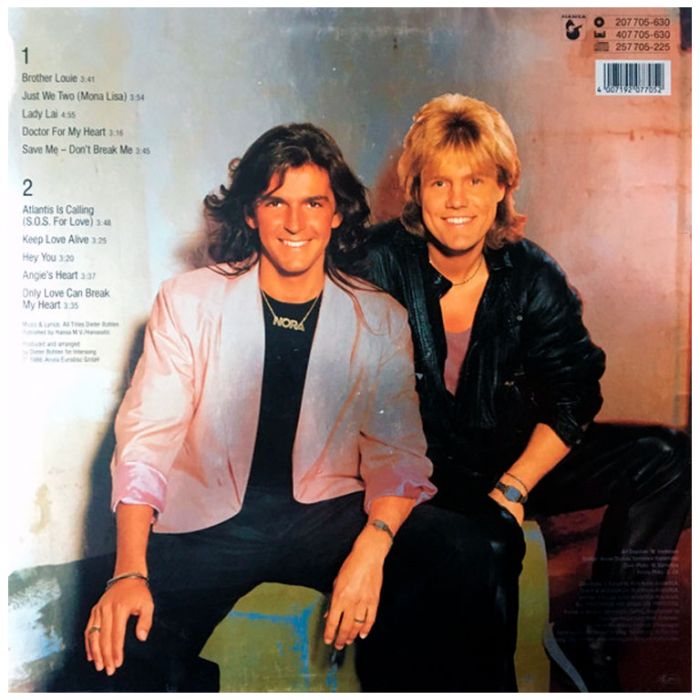 Виниловая пластинка MODERN TALKING ‎– Ready For Romance - The 3rd Album, 1986 (LP)