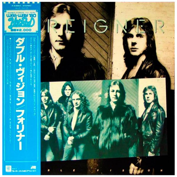 Виниловая пластинка FOREIGNER ‎– Double Vision, 1978 (LP, Reissue 1980)