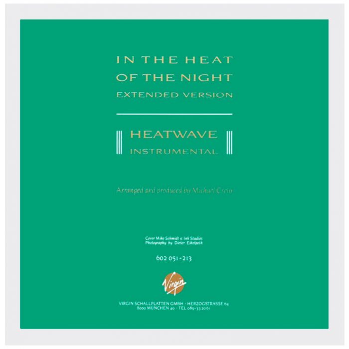 Виниловая пластинка SANDRA ‎– In The Heat Of The Night, 1985 (EP, Maxi-Single)