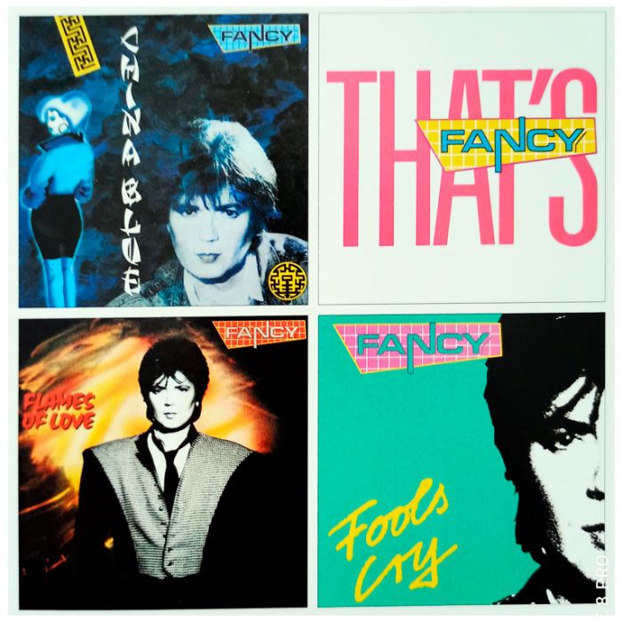 Компакт диск FANCY ‎– Flames Of Love, 1988 (CD, Reissue, Remastering Audiophile Edition, Unofficial Release 2010)