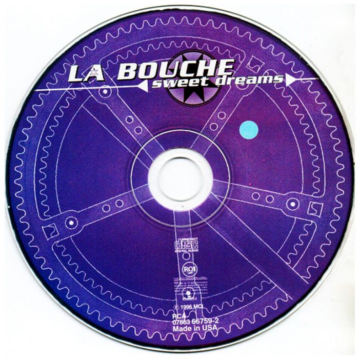 Компакт диск LA BOUCHE ‎– Sweet Dreams, 1995 (CD, Reissue, Unofficial Release 2023)