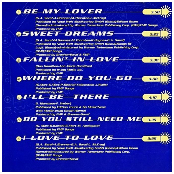 Компакт диск LA BOUCHE ‎– Sweet Dreams, 1995 (CD, Reissue, Unofficial Release 2023)