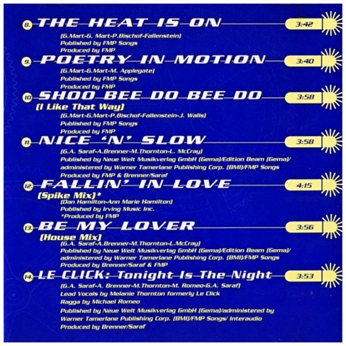 Компакт диск LA BOUCHE ‎– Sweet Dreams, 1995 (CD, Reissue, Unofficial Release 2023)