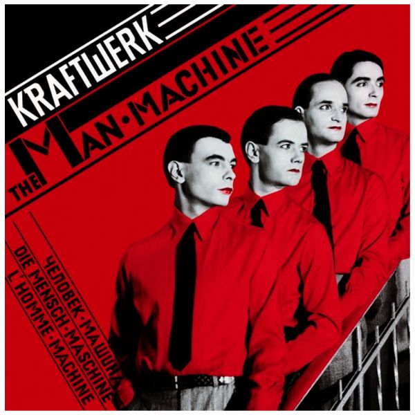 Компакт диск KRAFTWERK ‎– The Man-Machine, 1978 (CD, Reissue, Remastered, Unofficial Release 2009)