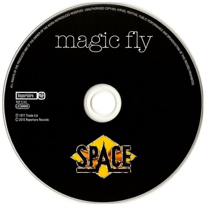 Компакт диск SPACE ‎– Magic Fly, 1977 (CD, Reissue, Unofficial Release 2010)