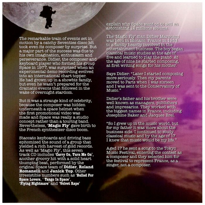 Компакт диск SPACE ‎– Magic Fly, 1977 (CD, Reissue, Unofficial Release 2010)