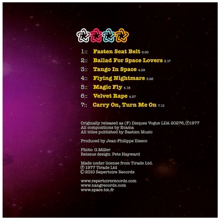 Компакт диск SPACE ‎– Magic Fly, 1977 (CD, Reissue, Unofficial Release 2010)