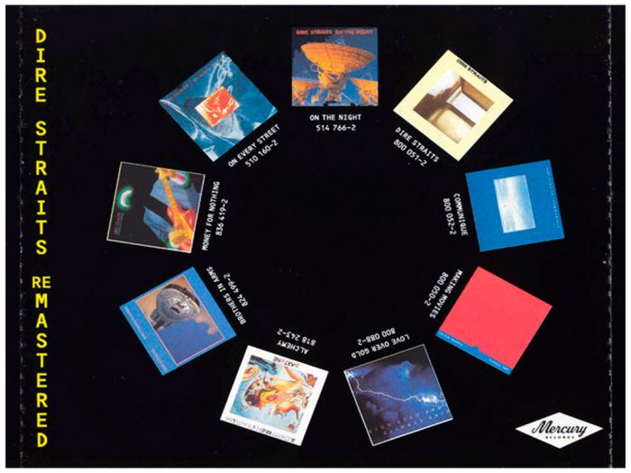 Компакт диск DIRE STRAITS – Brothers In Arms, 1985 (CD, Reissue, Remastered, Unofficial Release 1996)
