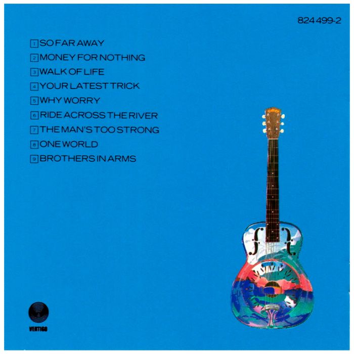 Компакт диск DIRE STRAITS – Brothers In Arms, 1985 (CD, Reissue, Remastered, Unofficial Release 1996)
