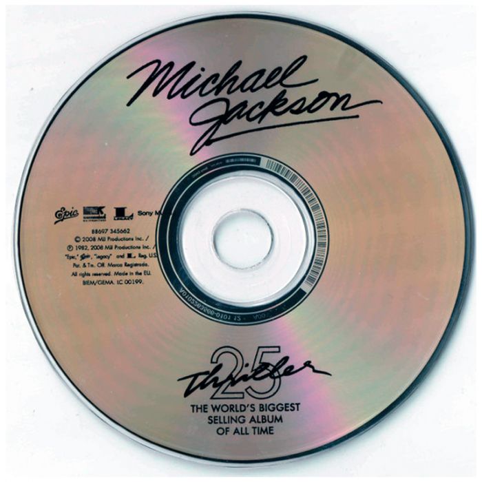 Компакт диск MICHAEL JACKSON ‎– Thriller 25, 1982 (CD, Remastered, Unofficial Release 2008)