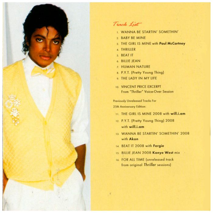 Компакт диск MICHAEL JACKSON ‎– Thriller 25, 1982 (CD, Remastered, Unofficial Release 2008)