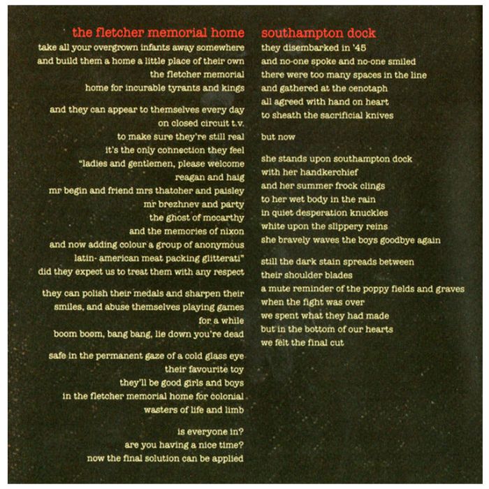 Компакт диск PINK FLOYD – The Final Cut, 1983 (CD, Reissue, Remastered, Unofficial Release 2011)