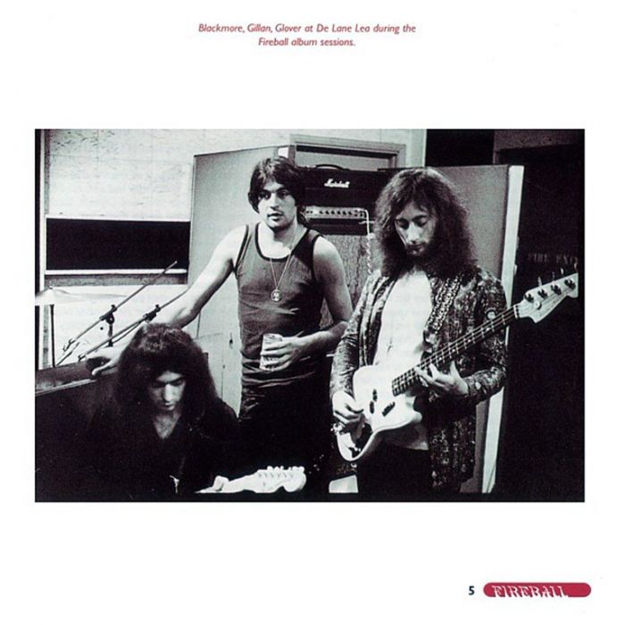 Компакт диск DEEP PURPLE – Fireball, 1971 (CD, Reissue, Remastered, 25th Anniversary Edition, Unofficial Release 1996)