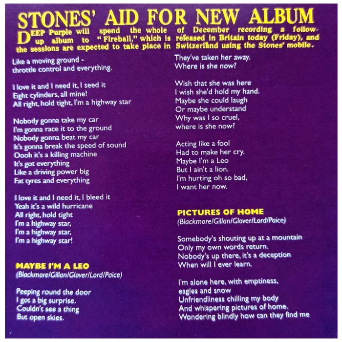 Компакт диск DEEP PURPLE – Machine Head, 1972 (CD, Reissue, Remix & Remaster, 50th Anniversary Edition, Unofficial Release 2024)