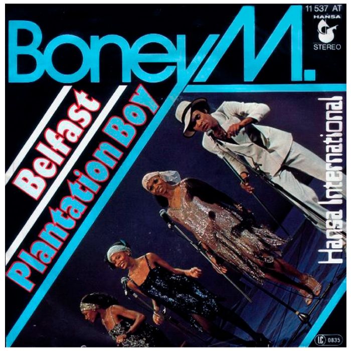 Виниловая пластинка BONEY M ‎– Belfast / Plantation Boy, 1977 (SP, Single)